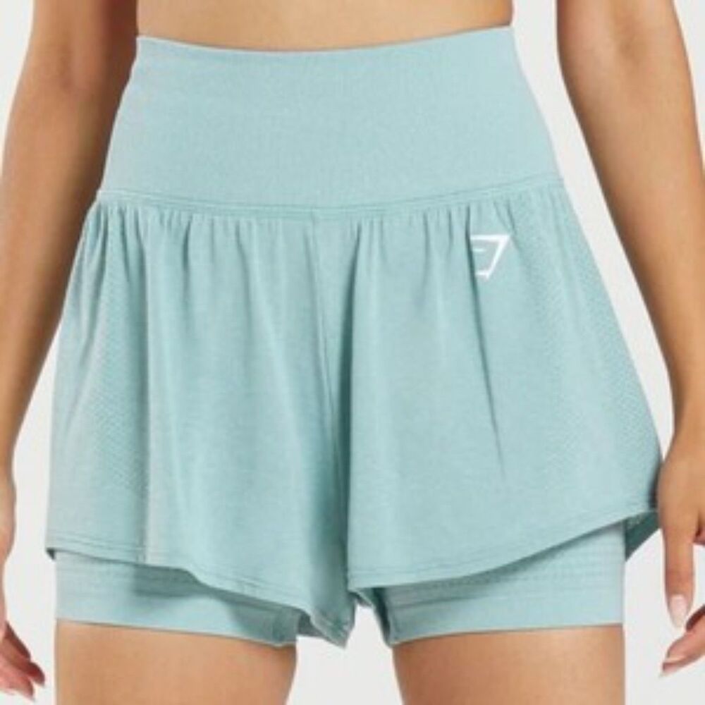Vital / Breeze 2-in-1 Flowy Flutter Running Shorts (with built-in biker liner)